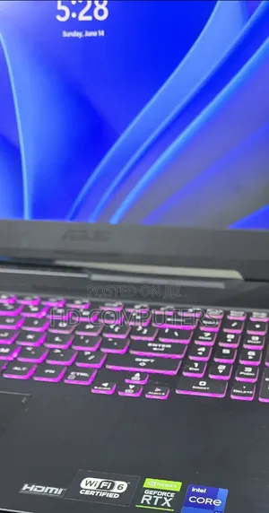 New Laptop Asus TUF Gaming F15 16GB Intel Core i9 SSD 512GB