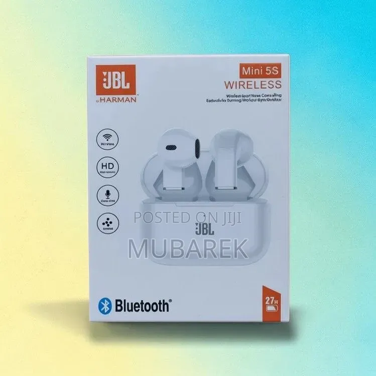 JBL Mini 5S Lightweight TWS Earbuds for Running Fitness