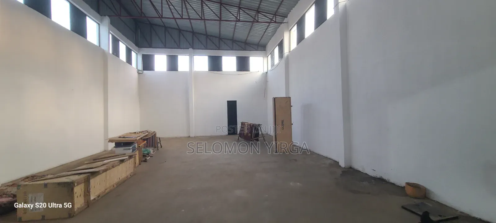 የሚከራይ መጋዘን 500ካሬ