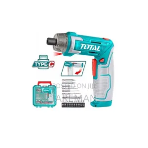 ፡Total Brand Lithium-Ion Cordless Screwdriver Kit,