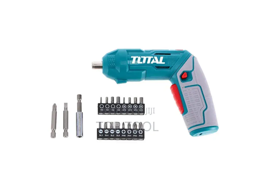 ፡Total Brand Lithium-Ion Cordless Screwdriver Kit,