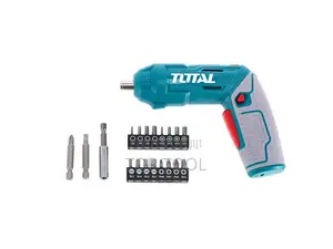 ፡Total Brand Lithium-Ion Cordless Screwdriver Kit,