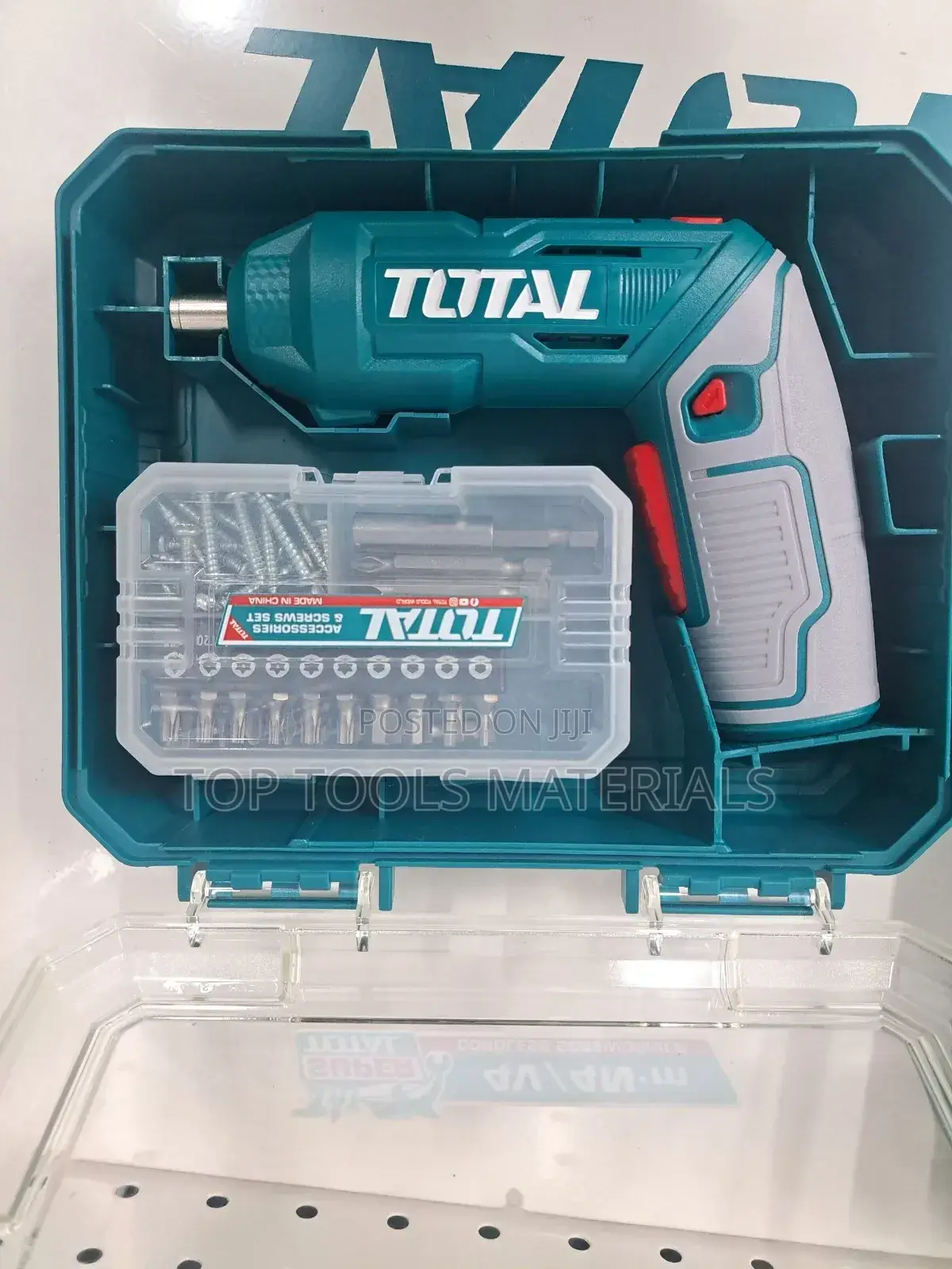 ፡Total Brand Lithium-Ion Cordless Screwdriver Kit,
