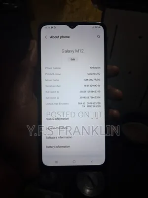 Samsung Galaxy M12 64 GB Orange
