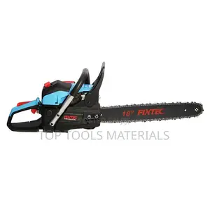 FIXTEC Model FGCS58181 Gasoline Chainsaw Featuring an 18-Inch Guide Ba