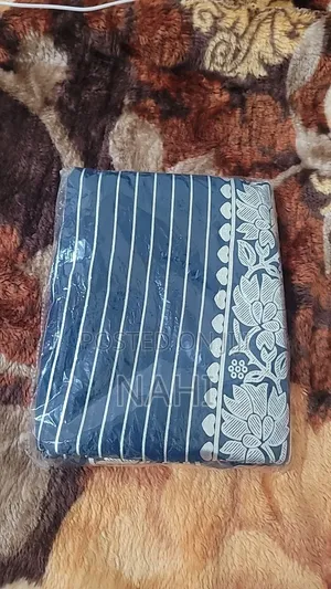 Silver Stripe Floral Chiffon(ሽፎን)