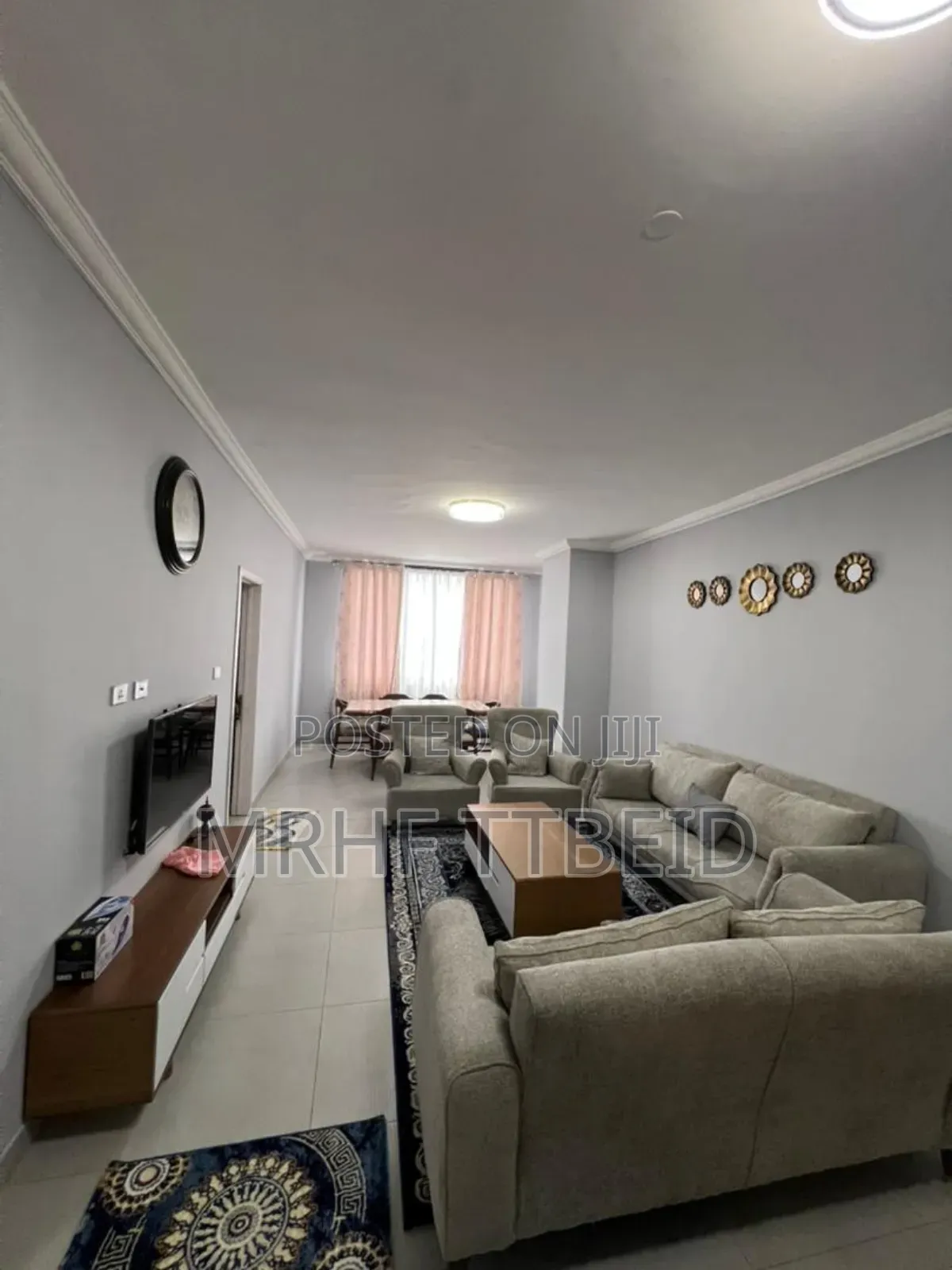Furnished 3bdrm Apartment in Hiya Real Estate, Bole for rent