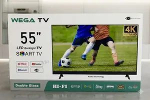 WEGA 55 Inch TV Ultra HD Smart LED TV – Netflix YouTube, Bluetooth