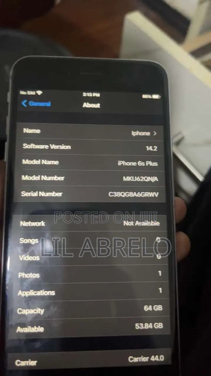 Apple iPhone 6 Plus 64 GB White