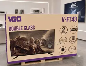 VIGO 43 Inch TV Double Glass Full HD Android LED TV