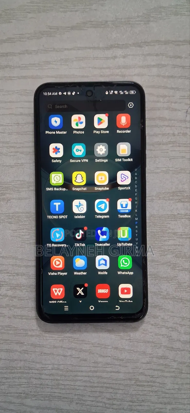 Tecno Spark 30C 128 GB Black