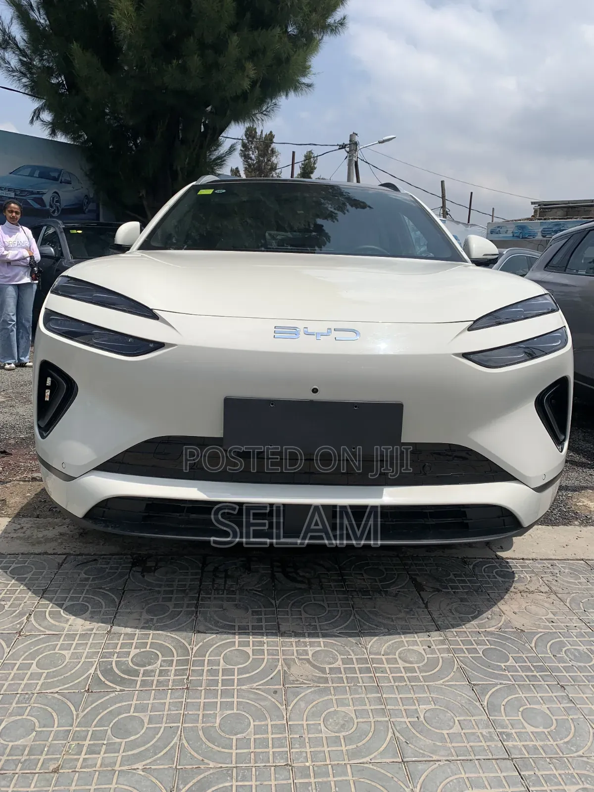 New BYD Sealion 06 EV 2025 Off white