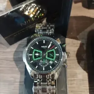 NIBOSI Quartz Watch - Luxury Stainless Steel Men's Watch