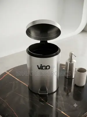 Dust Bin Trash Box Stainless Steel 5L