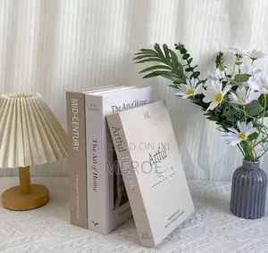3-Piece Modern Decorative Faux Book Set