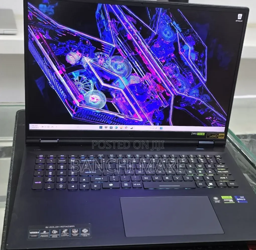 New Laptop Acer Predator Helios 16 32GB Intel Core i9 SSD 1T