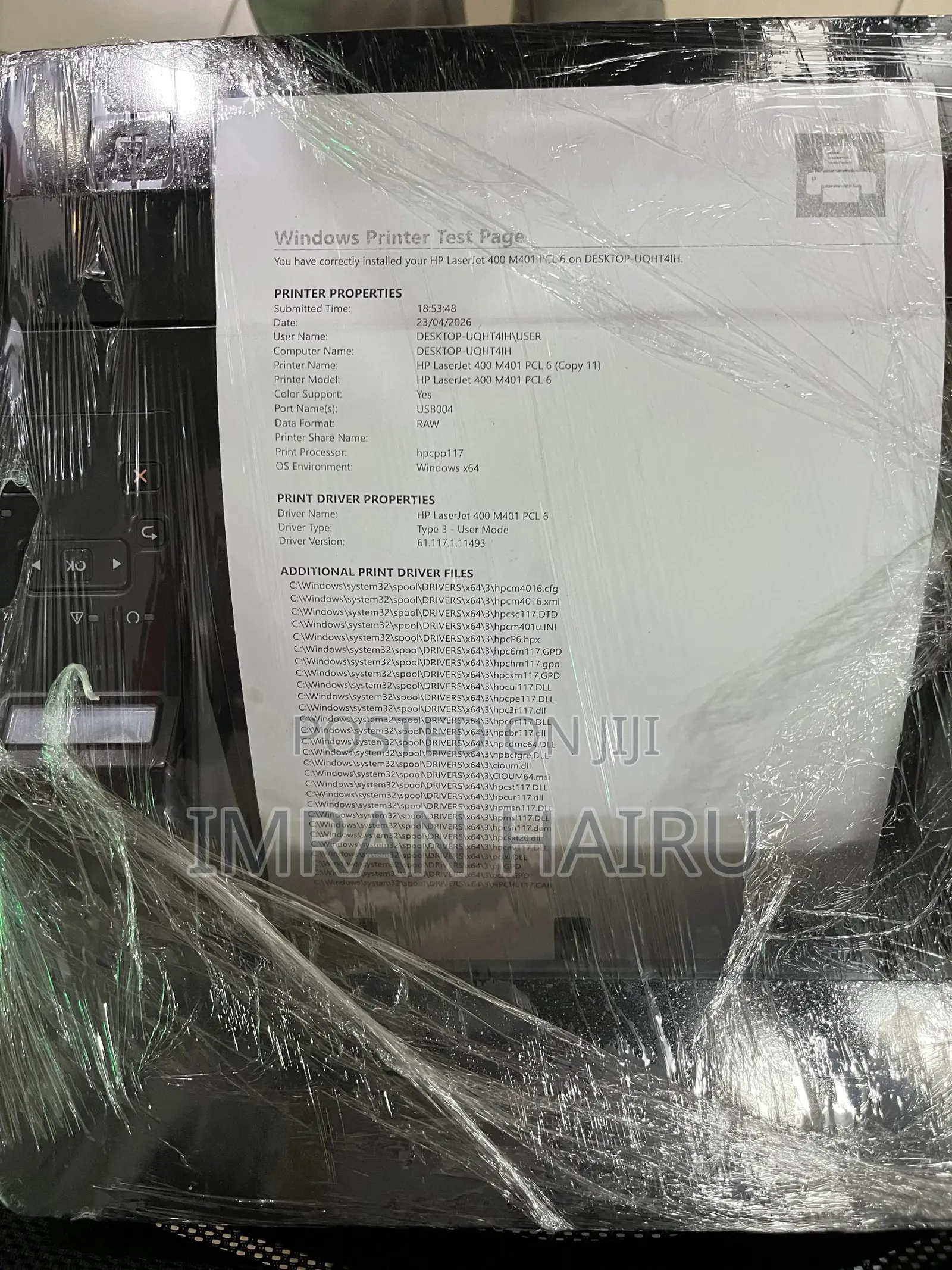 HP Laserjet Pro 400 M401d