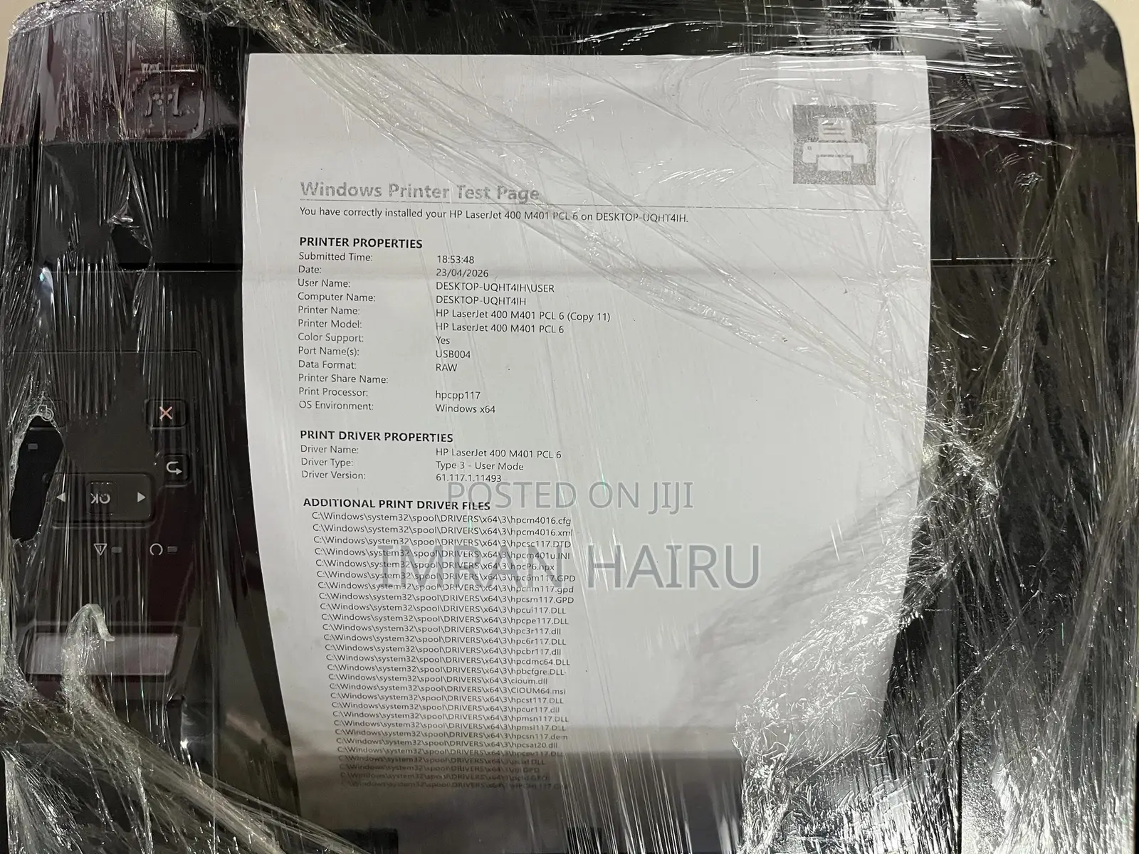 HP Laserjet Pro 400 M401d
