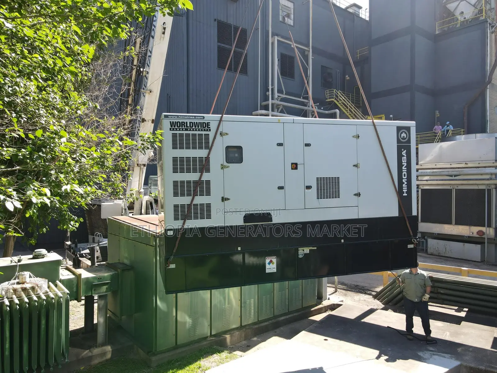 Generators 3kW–3000kW | Diesel Silent Generators Ethiopia