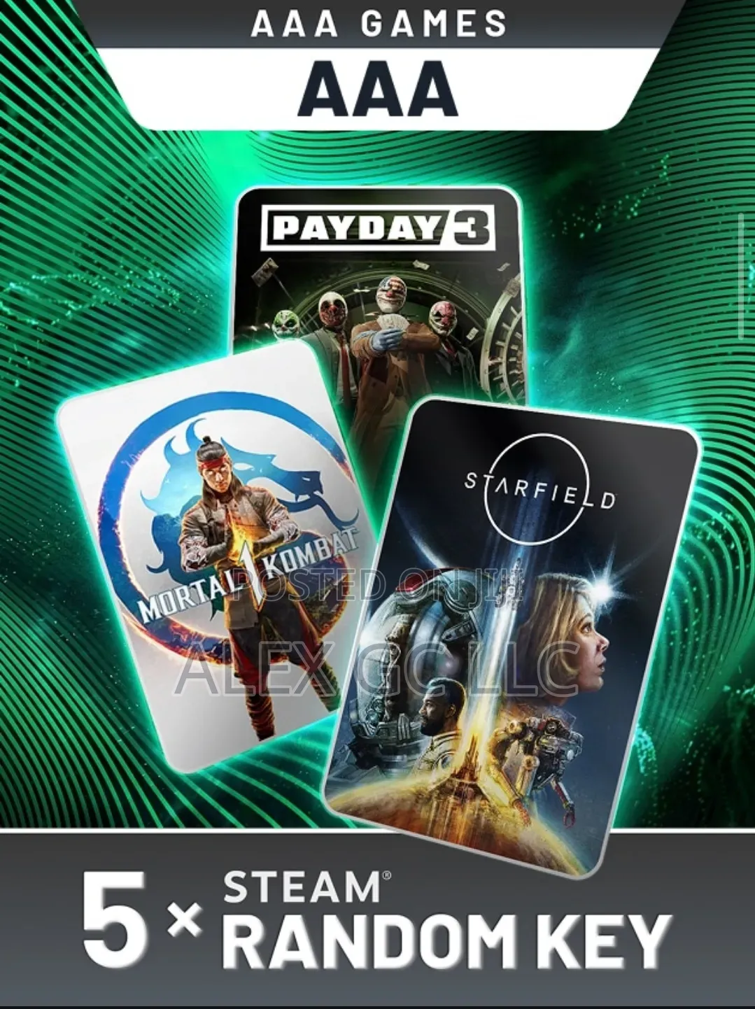 AAA Steam Game Key