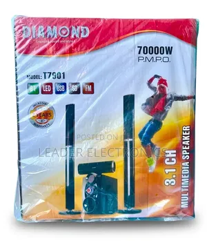 Diamond 3.1CH Multimedia Speaker System – Powerful Home Theater Sound