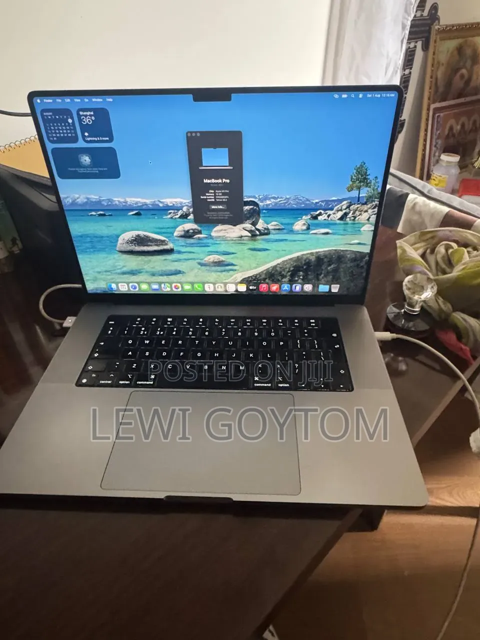Laptop Apple MacBook Pro 2021 M1 16GB Apple M1 Pro SSD 1T