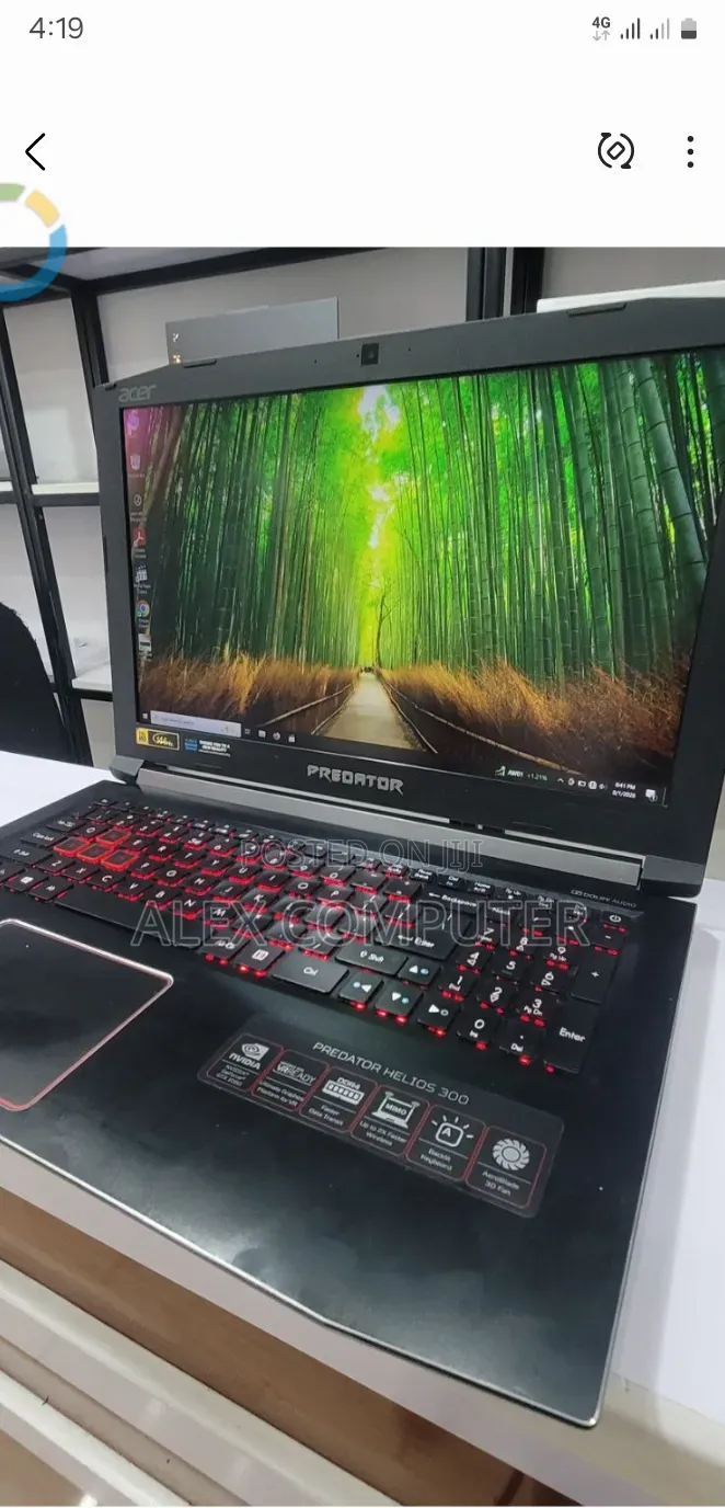 New Laptop Acer Predator Helios 300 16GB Intel Core i7 HDD+SSD 1T