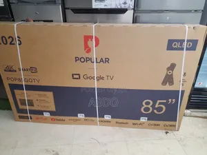 Popular Smart Qled Googel TV 85 Inch Andraid Framless Adis 2026 Qua