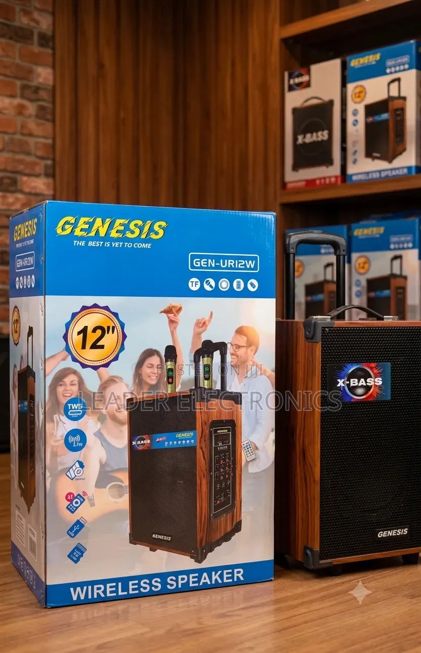 Genesis Wireless Speaker Rechargeable – Powerful Sound Anywhere