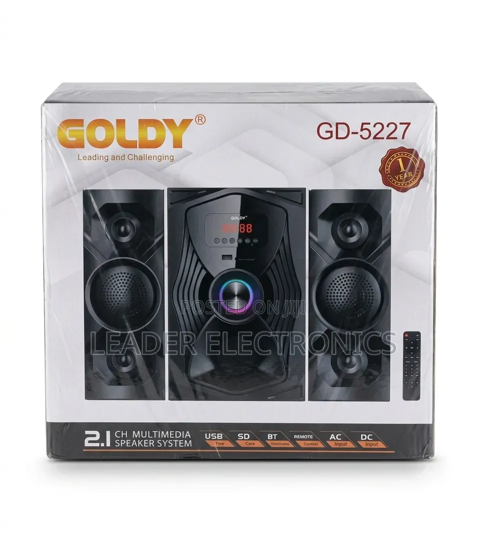 Goldy 2.1ch Multimedia Speaker System