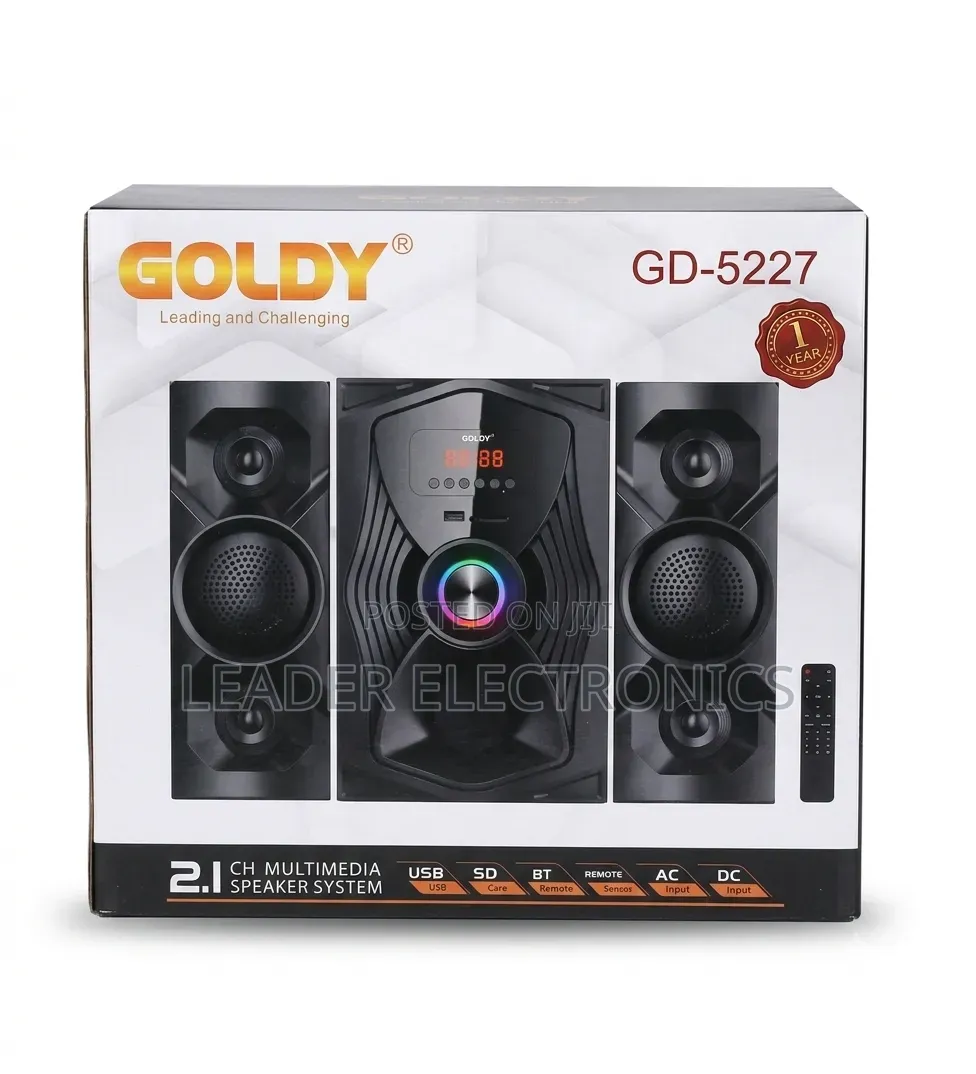 Goldy 2.1ch Multimedia Speaker System