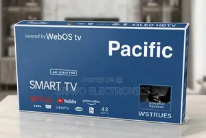 Pacific 43” Double Screen TV – New Generation Smart Entertainment