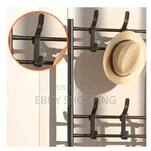 Extra-Tall Floor Rack With 5 Shelves – No Tools, Easy Installation