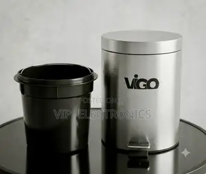 VIGO Stainless Steel Step Trash Can With Removable Inner Bucket