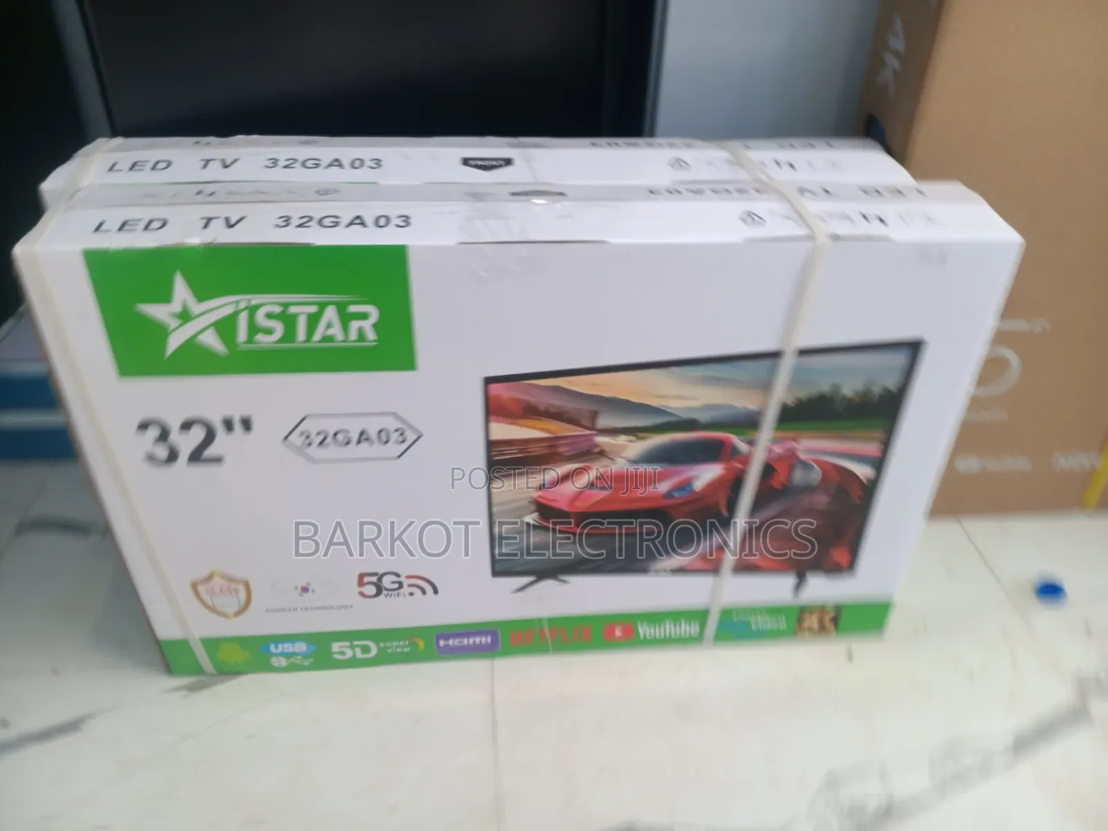 Istar Smart Led TV 32 Inch Andraid Doubl Quality 2026 Hifi Speaker