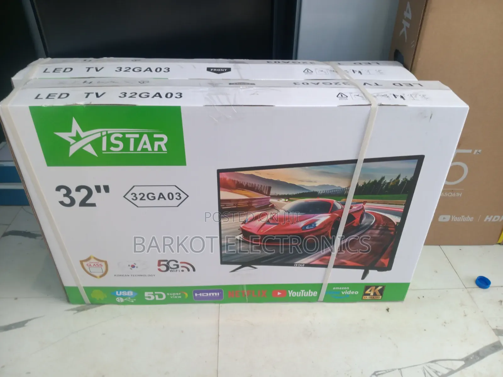 Istar Smart Led TV 32 Inch Andraid Doubl Quality 2026 Hifi Speaker