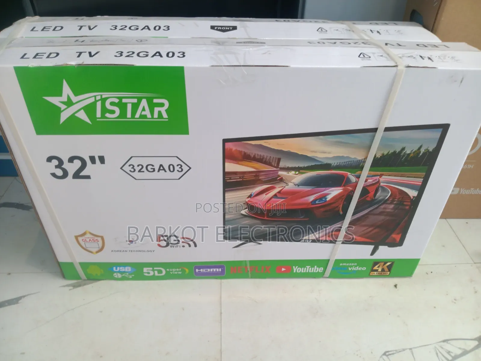 Istar Smart Led TV 32 Inch Andraid Doubl Quality 2026 Hifi Speaker