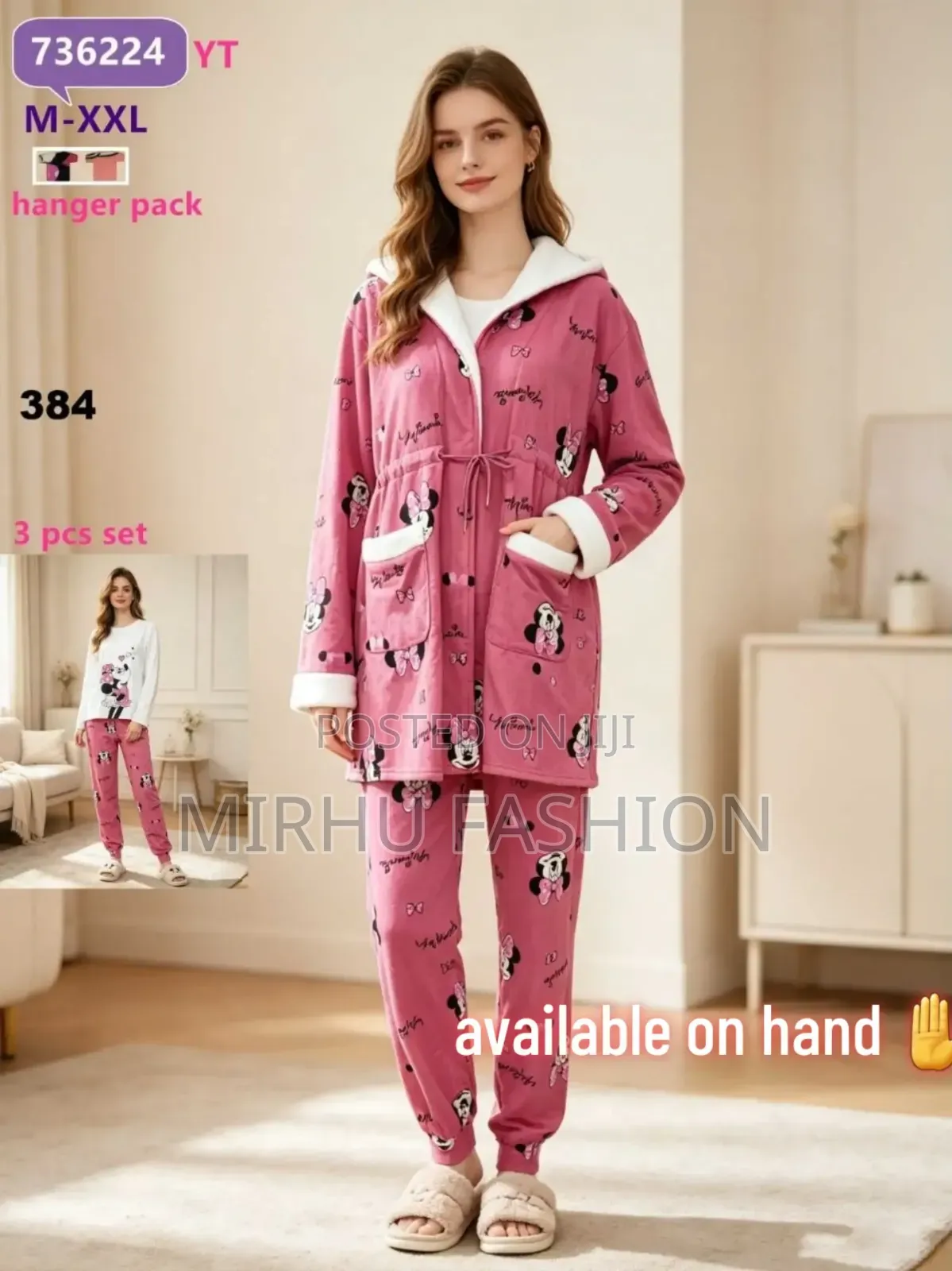 Women's Pyjamas 3 Pieces