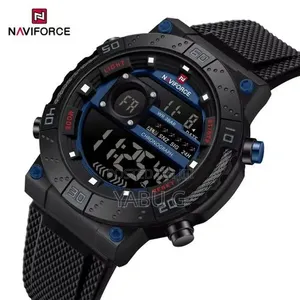 NAVIFORCE Dominant Multifunctional Silicone Strap Sport Digital Watch