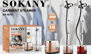 Sokany Vertical Garment Steamer – 3.5L | 2000W| Best Price in Addis