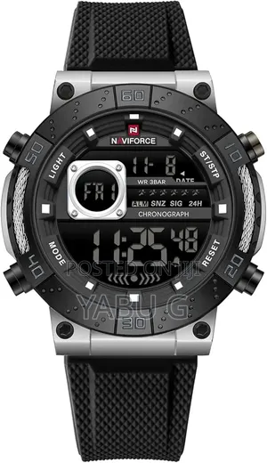 Naviforce
Men Watch Stainless Steel 46mm Silver