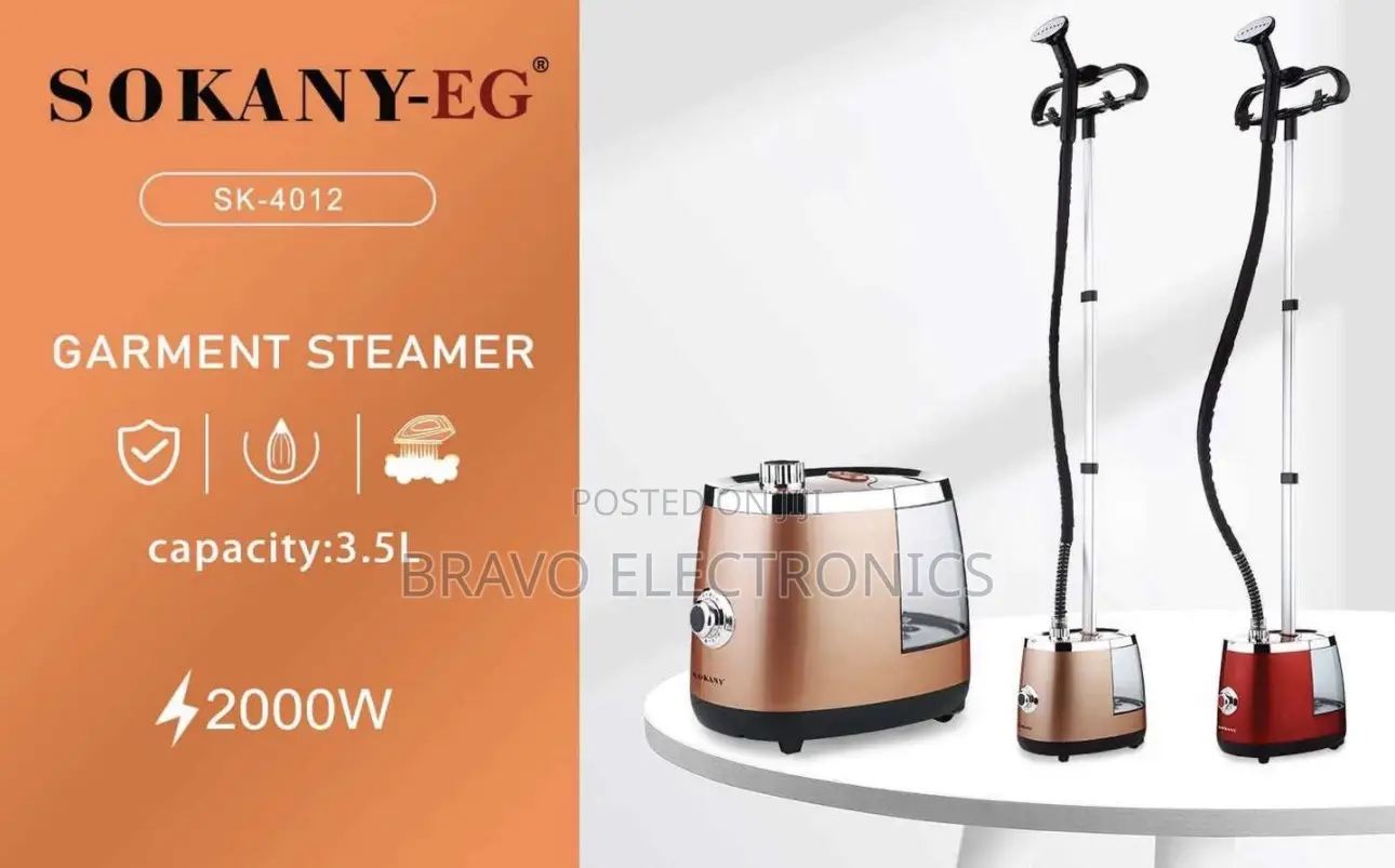  Sokany 3.5L Vertical Garment Steamer – 2000W 