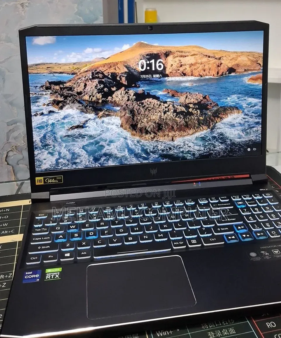 New Laptop Acer Predator 15 16GB Intel Core i9 SSD 512GB