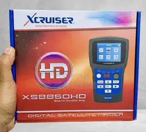 XCRUISER Digital Satellite Finder Meter – HD Signal Meter