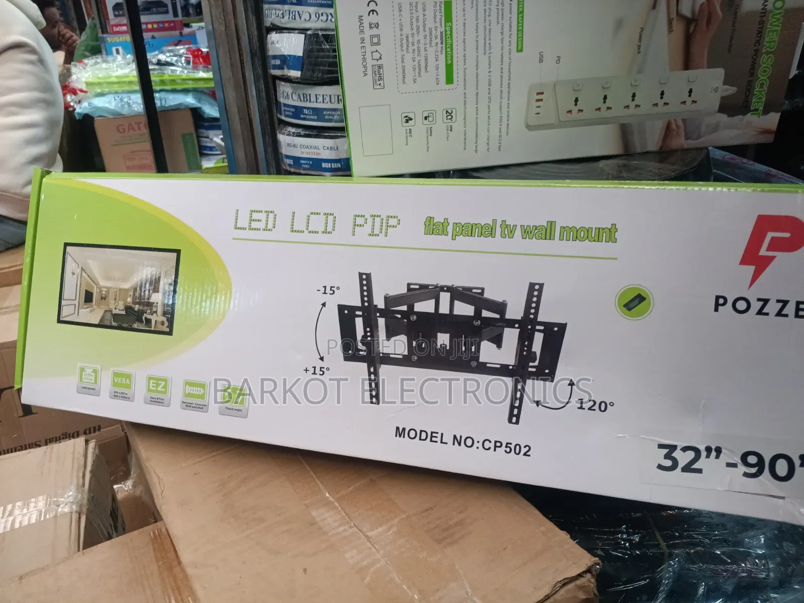 LED LCD PDP FIAT PANEL TV Wall Mount Pozzer =32 "_90 Inch