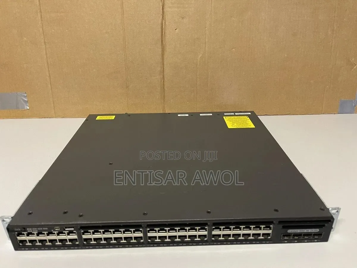 Cisco Catalyst WS-C3650-48TD-L 48P 10G Layer 3 Managed Network Switch