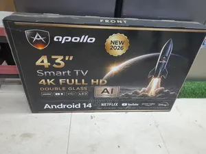 Apollo Smart 43 Inch Andraid Doubel Gelass Secreen Adis2026 Qullali