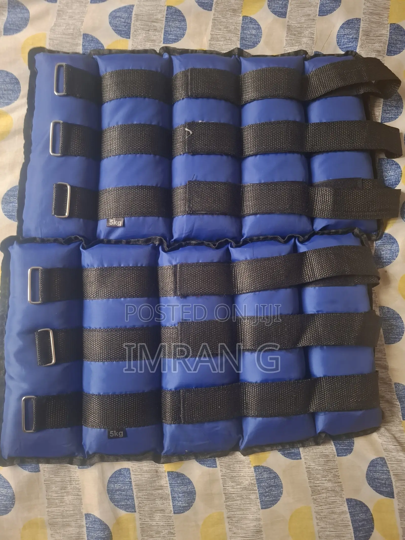 5kg Pair Ankle Weights (10kg Each)