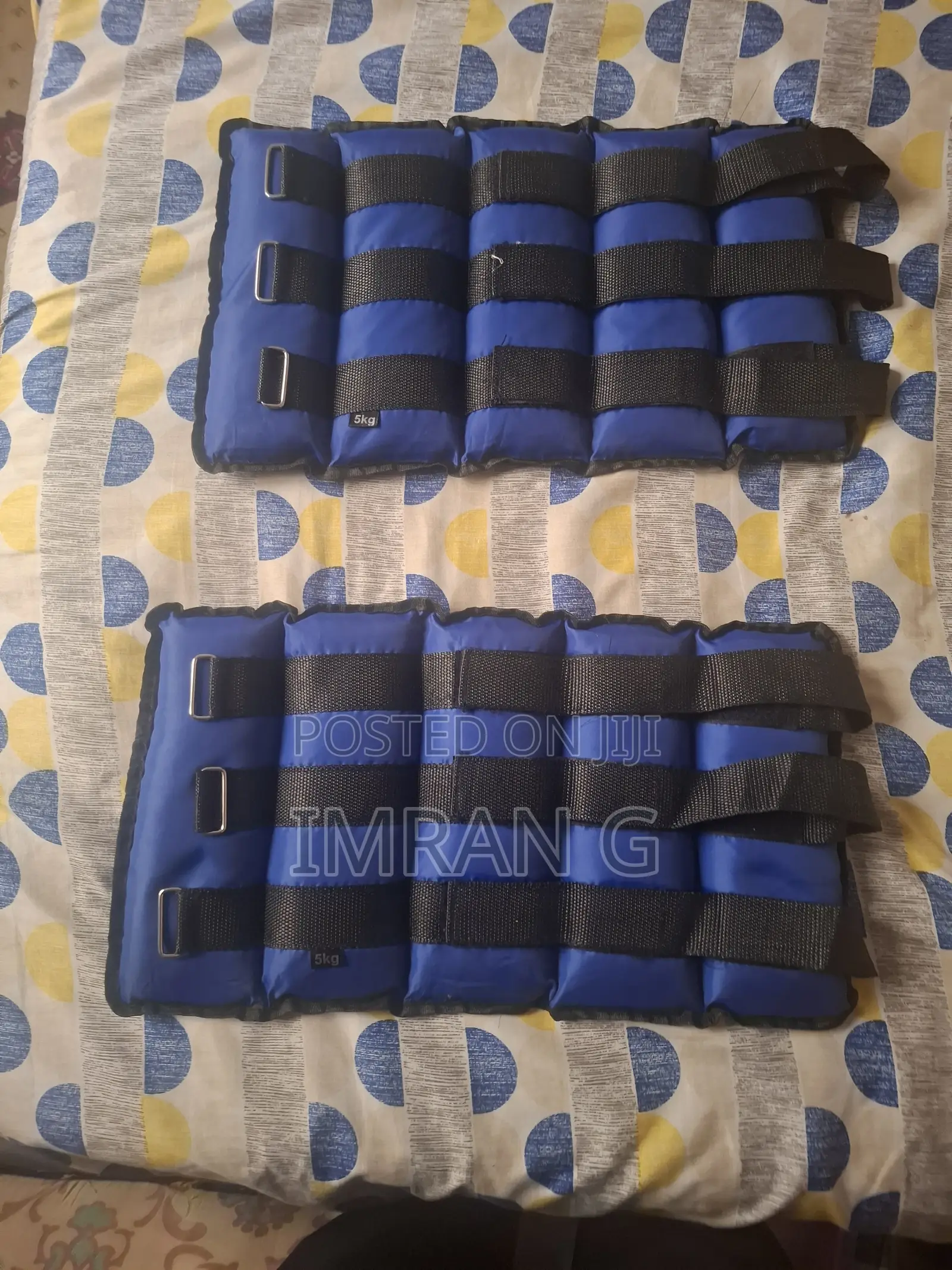 5kg Pair Ankle Weights (10kg Each)