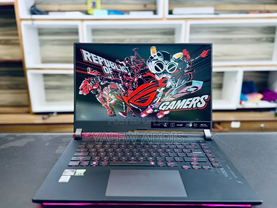 New Laptop Asus ROG Strix G15 16GB AMD Ryzen 9 SSD 512GB
